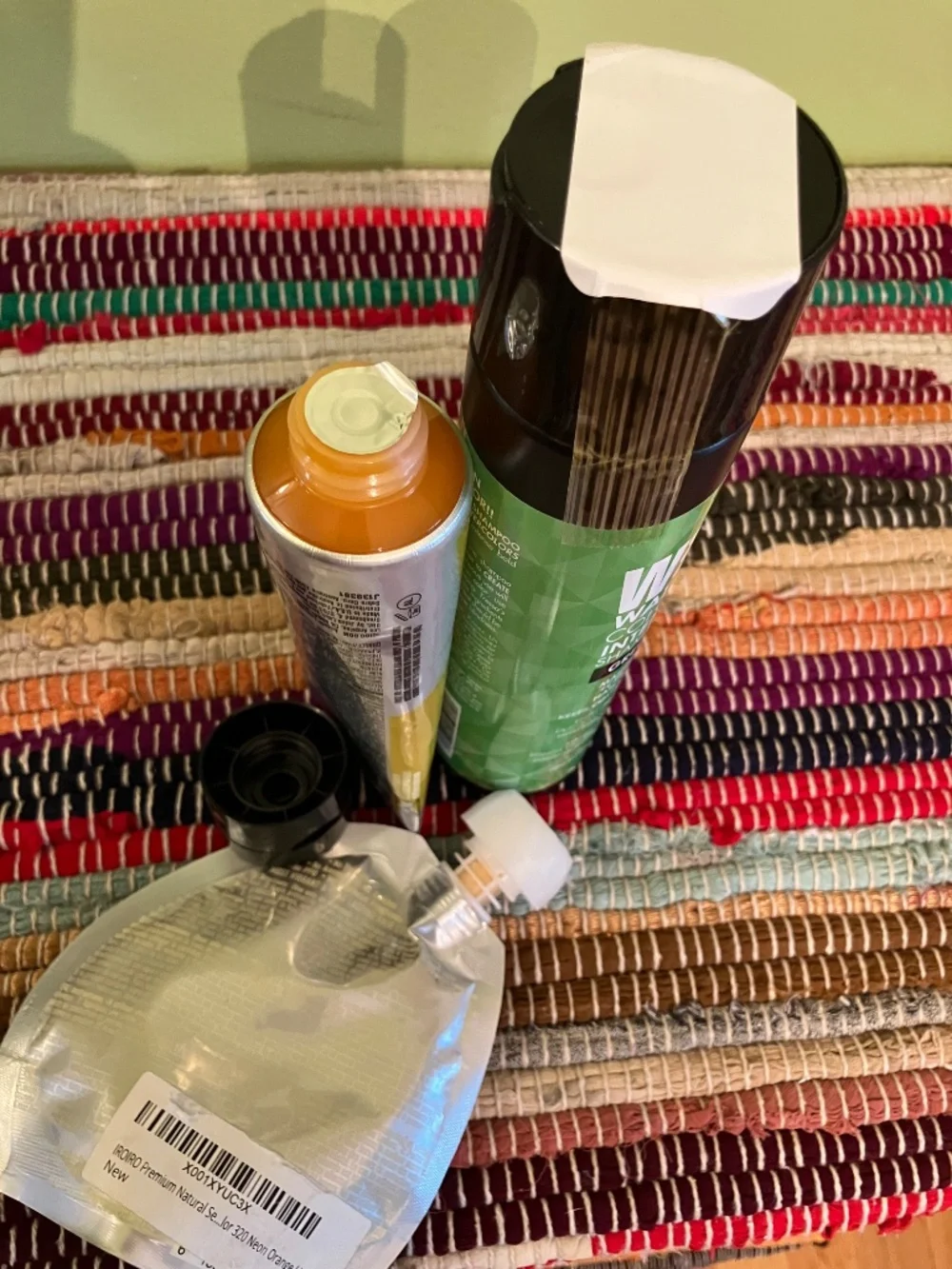 “Bright Citrus” Semi-Permanent Hair Color Trio